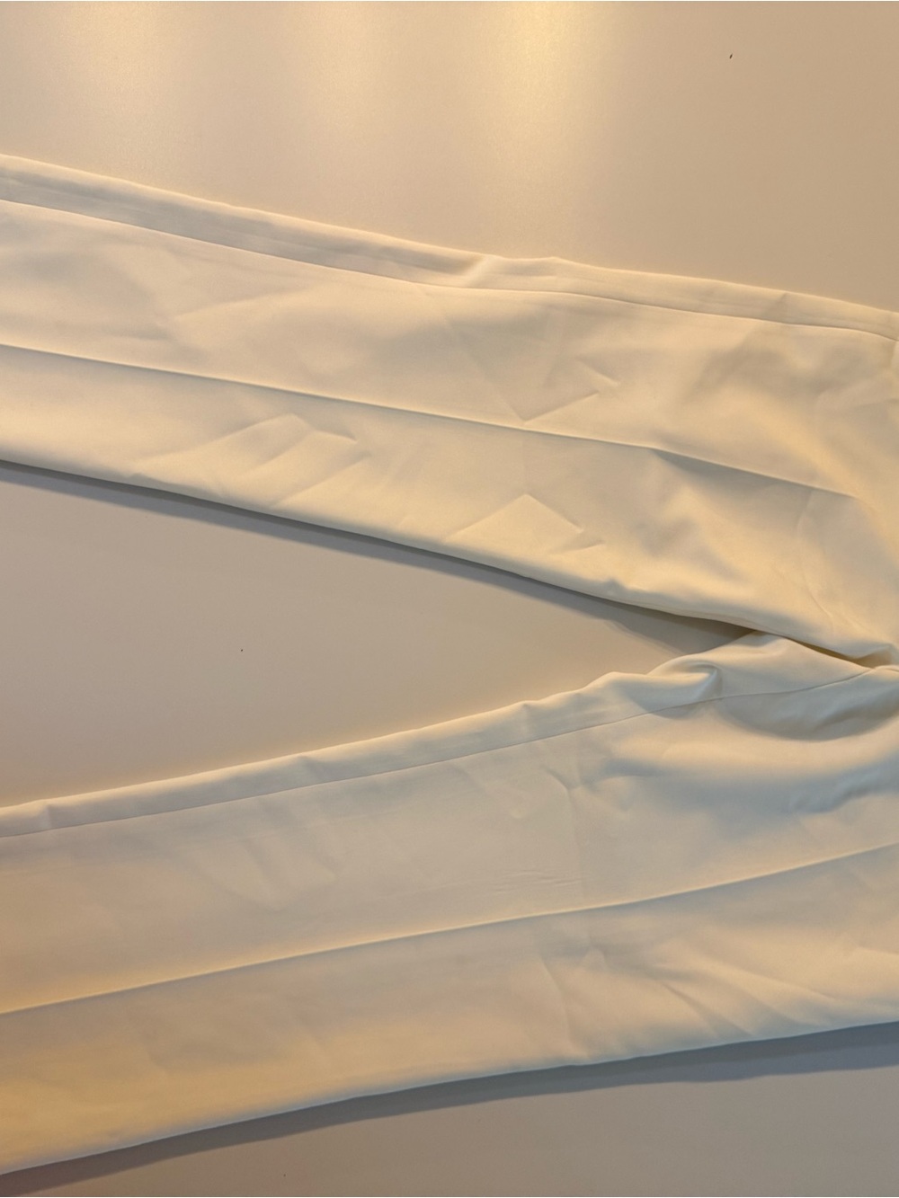 Cream High-Waist women pants